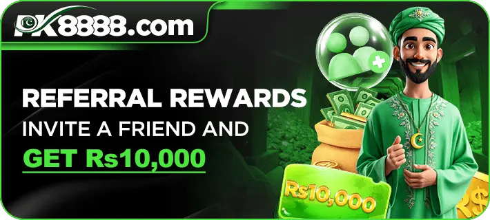 PK8888 referral Bonus