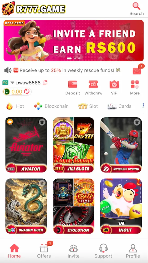r777 game